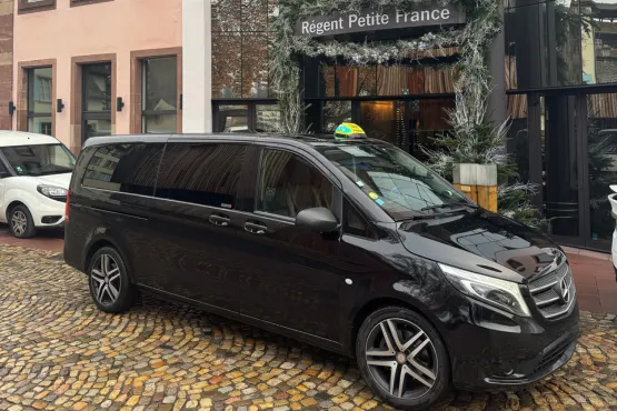 navette van strasbourg taxi vers hotels de la region